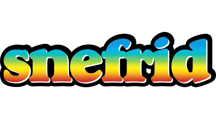 Snefrid color logo