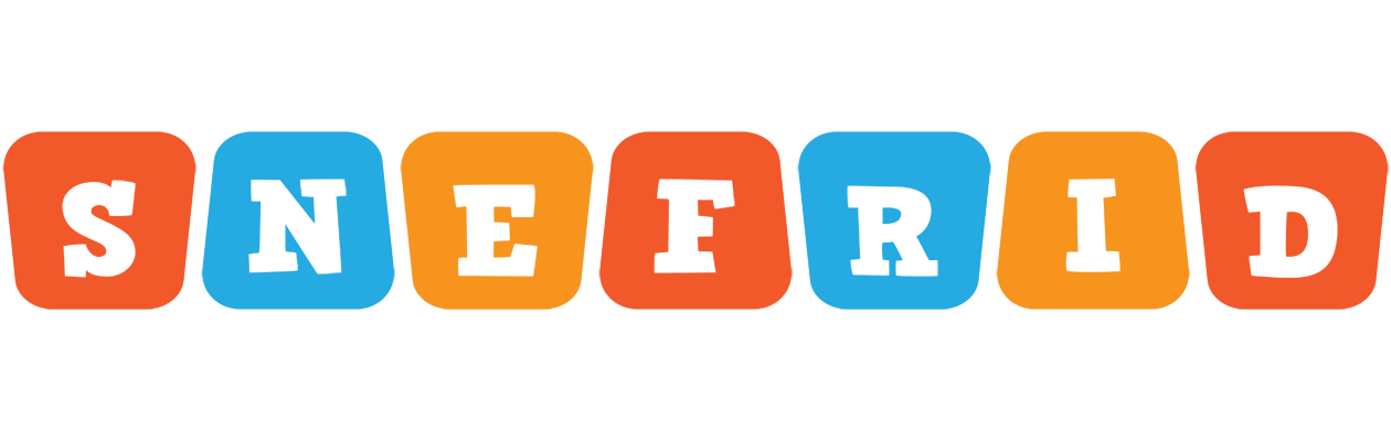 Snefrid comics logo