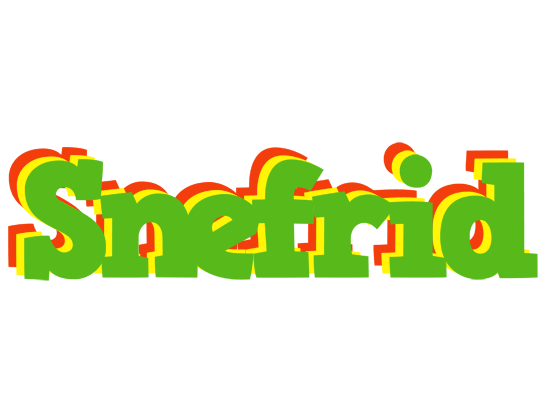Snefrid crocodile logo