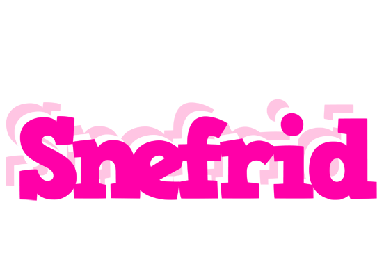Snefrid dancing logo