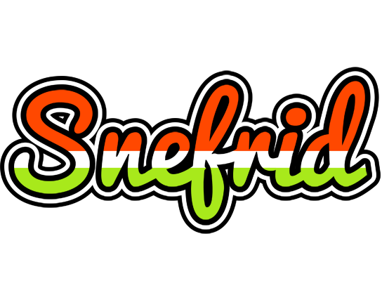 Snefrid exotic logo