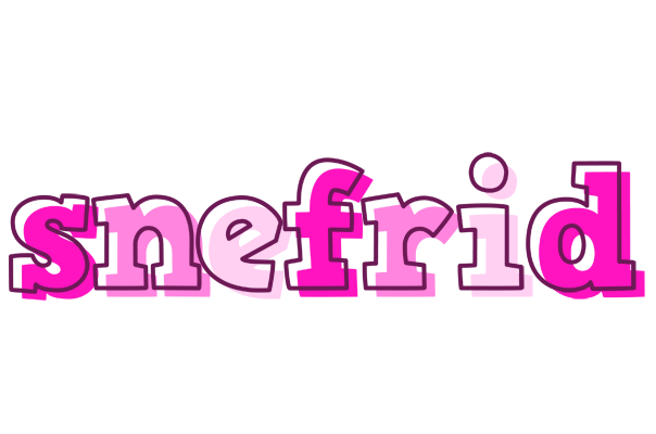 Snefrid hello logo