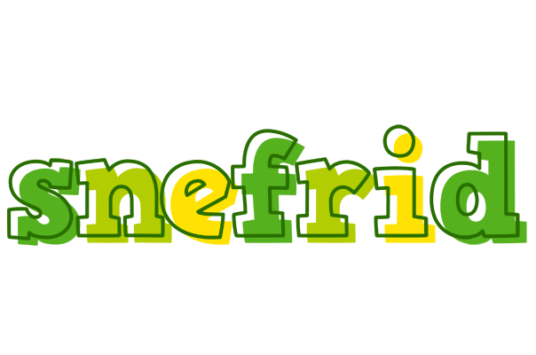 Snefrid juice logo
