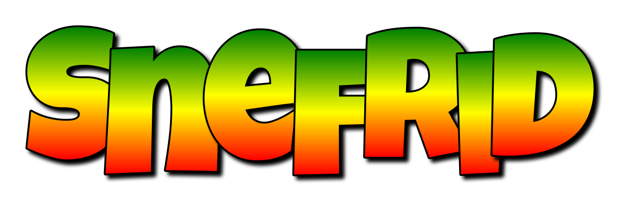Snefrid mango logo
