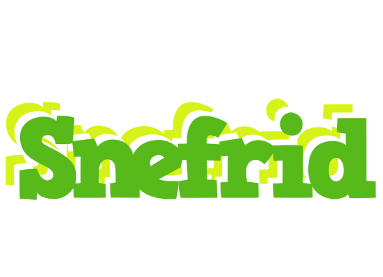 Snefrid picnic logo