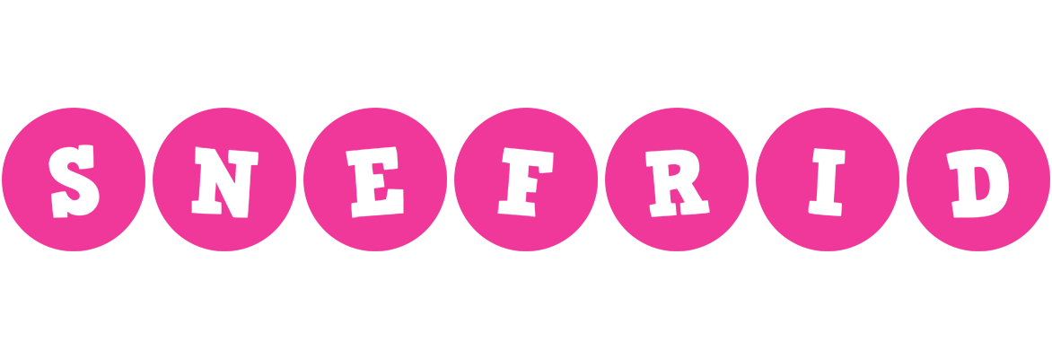 Snefrid poker logo