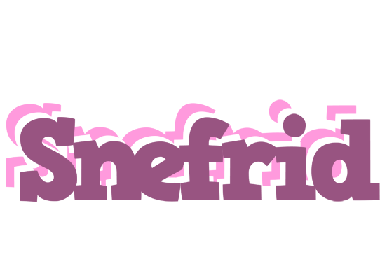 Snefrid relaxing logo