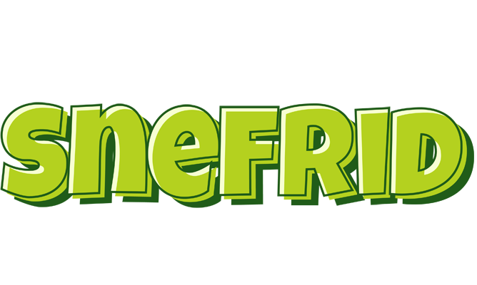 Snefrid summer logo