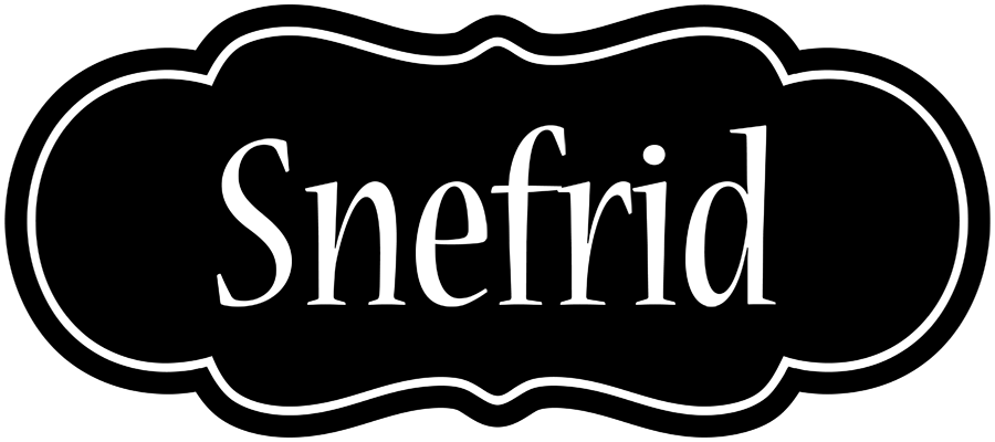 Snefrid welcome logo