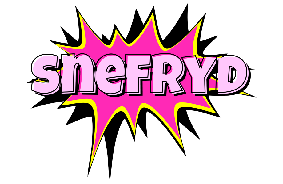 Snefryd badabing logo