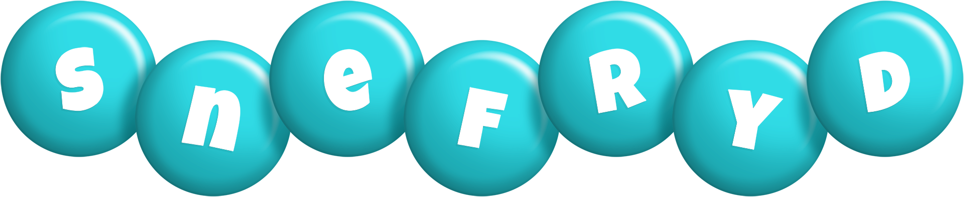 Snefryd candy-azur logo