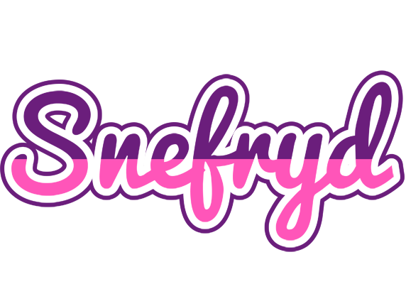 Snefryd cheerful logo