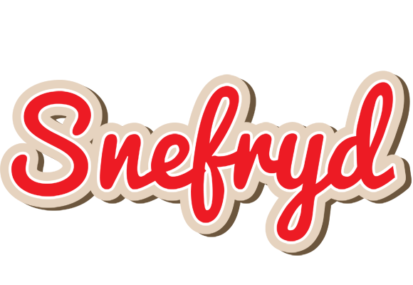 Snefryd chocolate logo