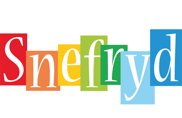 Snefryd colors logo