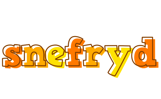 Snefryd desert logo