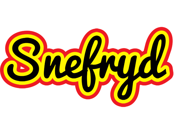 Snefryd flaming logo
