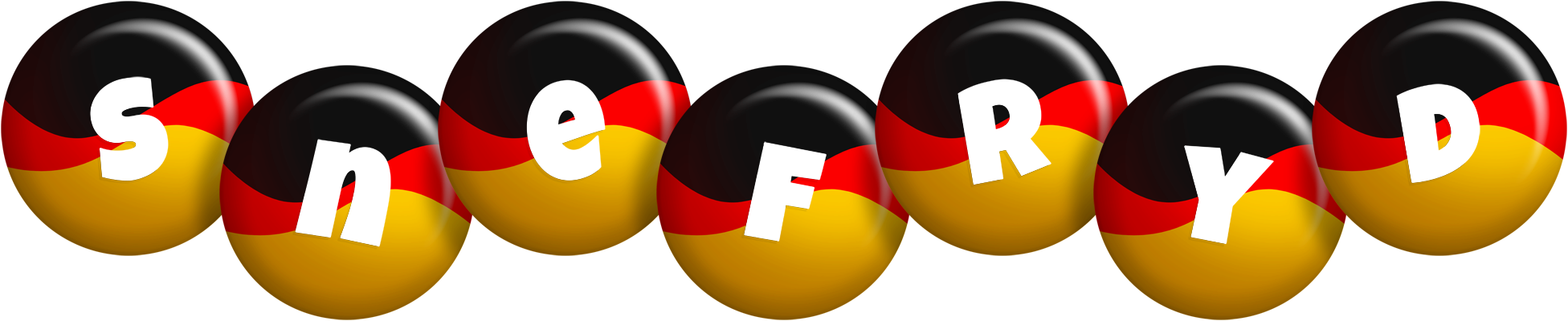 Snefryd german logo