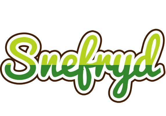 Snefryd golfing logo