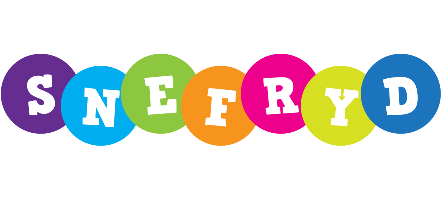 Snefryd happy logo