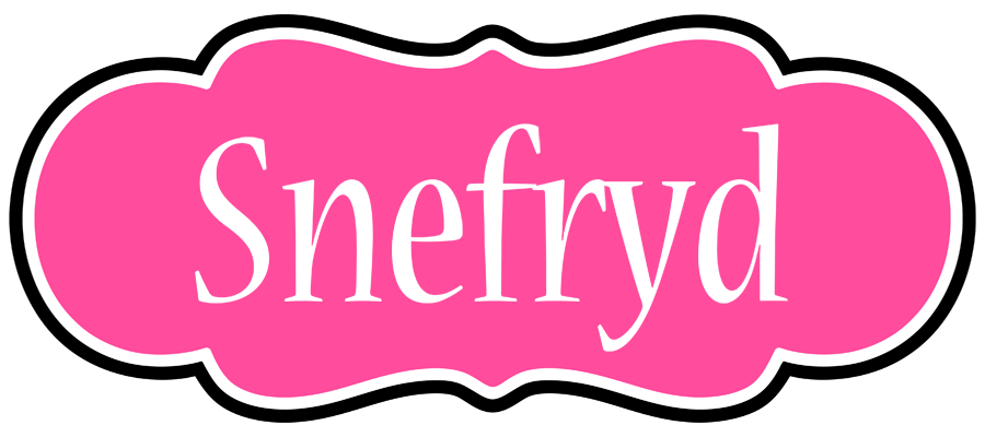 Snefryd invitation logo