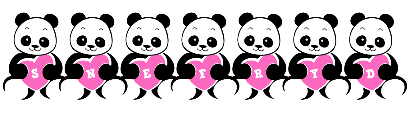 Snefryd love-panda logo