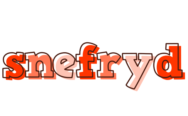 Snefryd paint logo