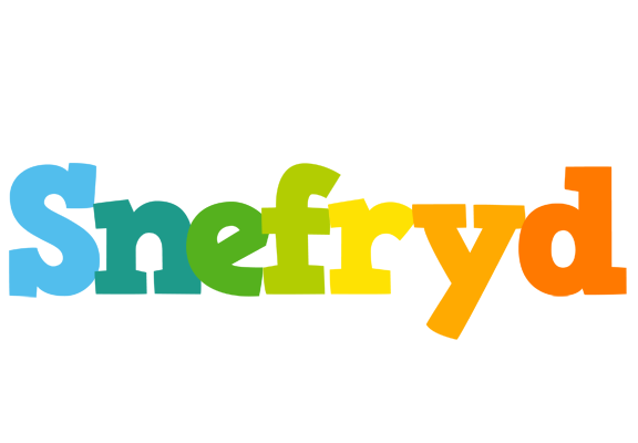 Snefryd rainbows logo