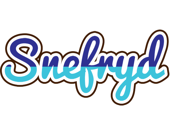 Snefryd raining logo