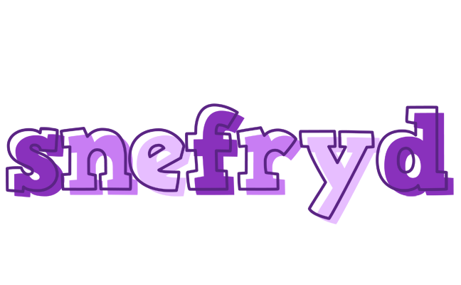 Snefryd sensual logo