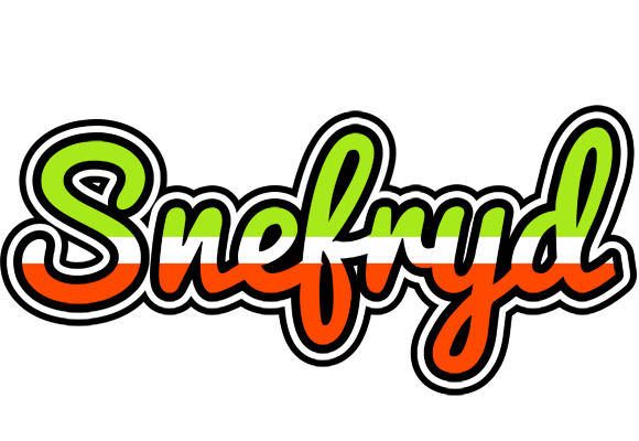 Snefryd superfun logo