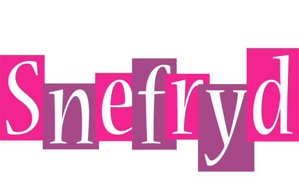 Snefryd whine logo