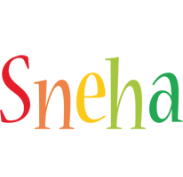 Sneha birthday logo