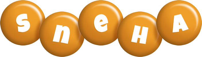 Sneha candy-orange logo