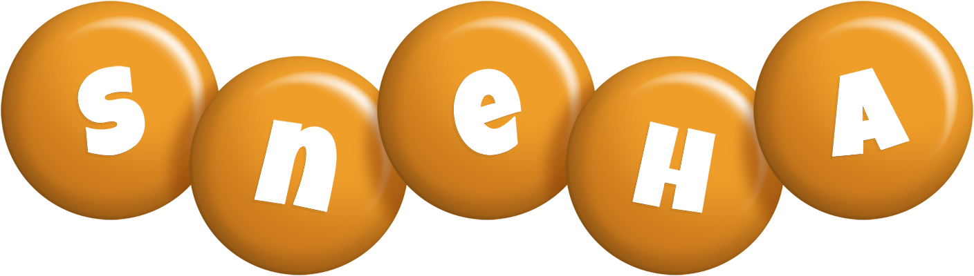 Sneha candy-orange logo