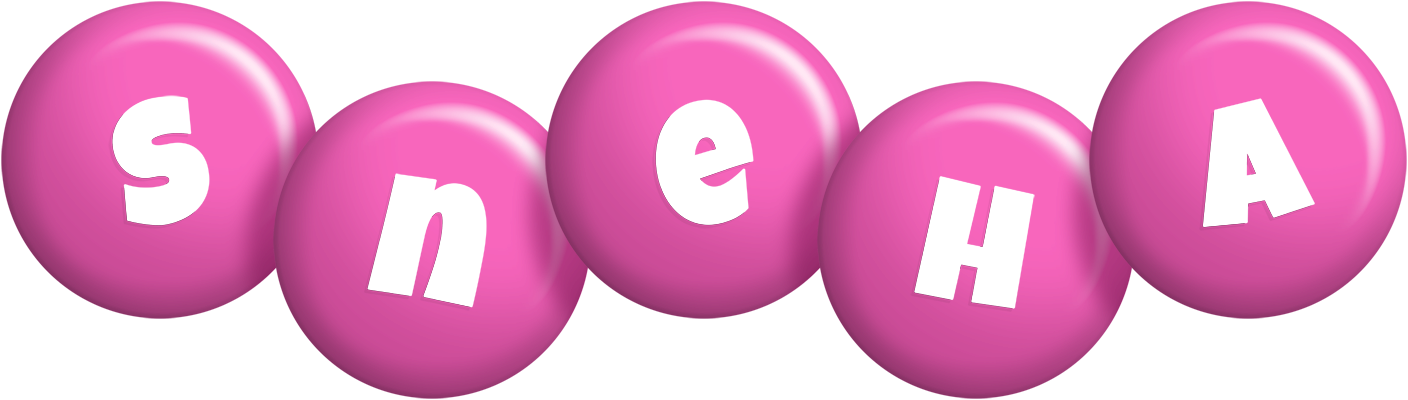 Sneha candy-pink logo