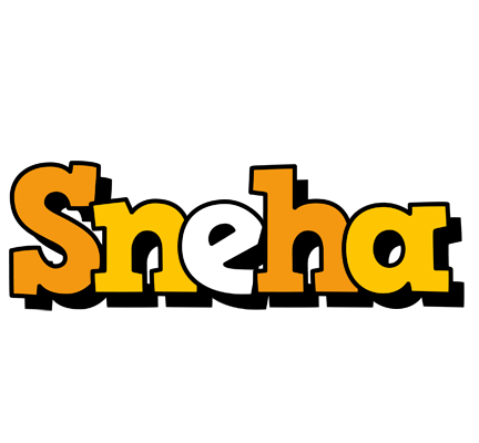 Sneha cartoon logo