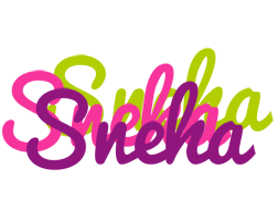 Sneha flowers logo