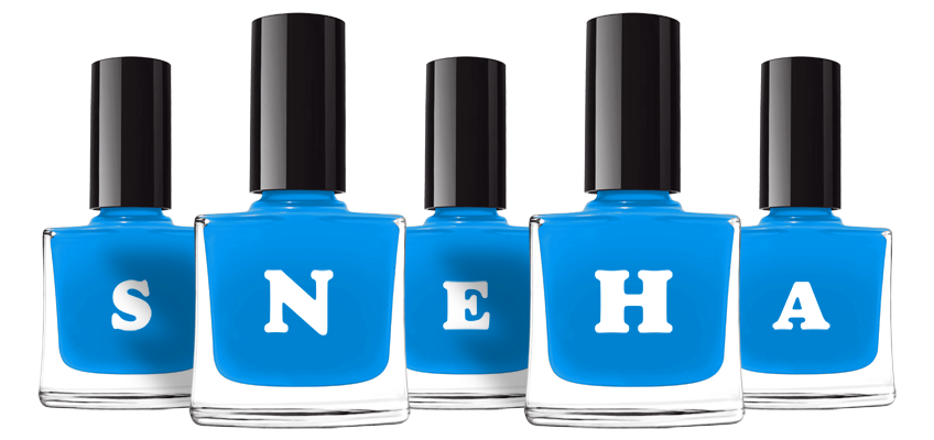Sneha glossy logo