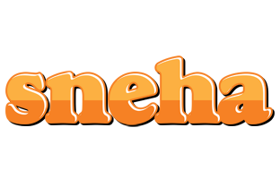 Sneha orange logo