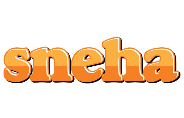Sneha orange logo