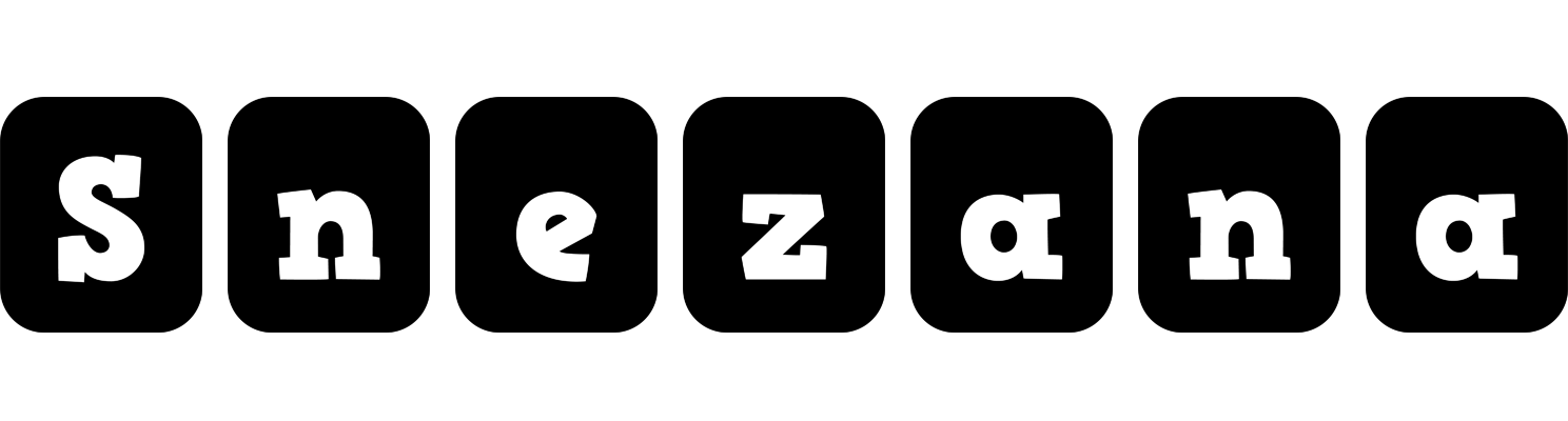Snezana box logo