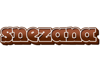 Snezana brownie logo