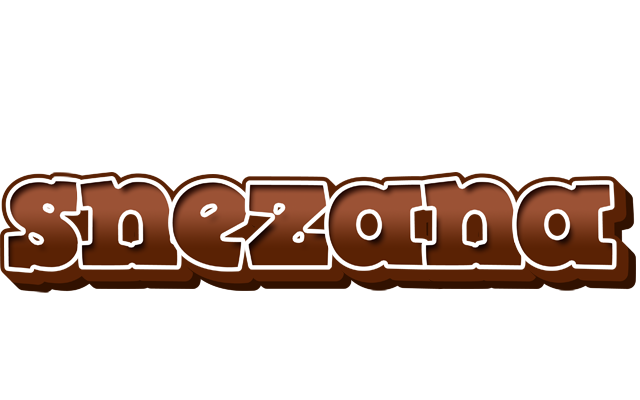 Snezana brownie logo