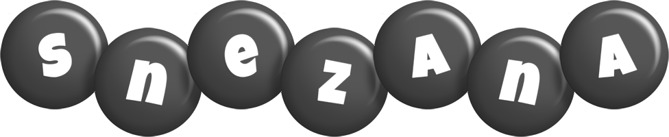 Snezana candy-black logo