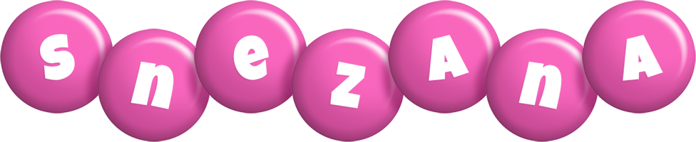 Snezana candy-pink logo