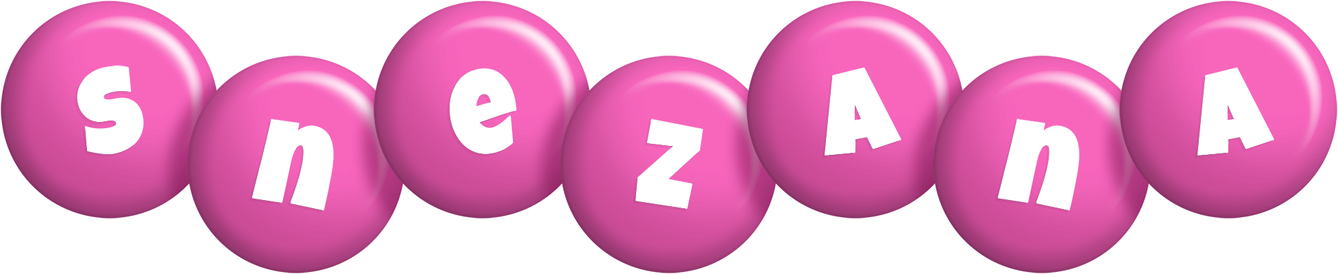 Snezana candy-pink logo