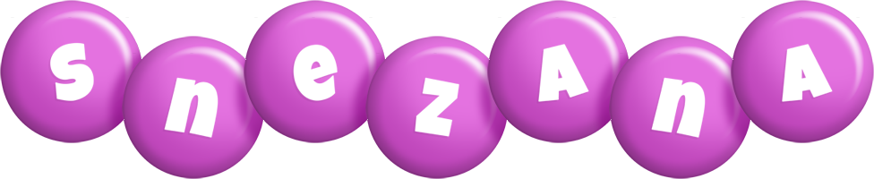 Snezana candy-purple logo