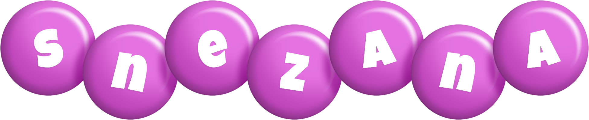 Snezana candy-purple logo