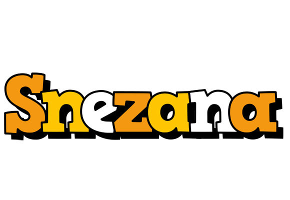Snezana cartoon logo