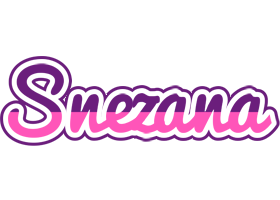 Snezana cheerful logo